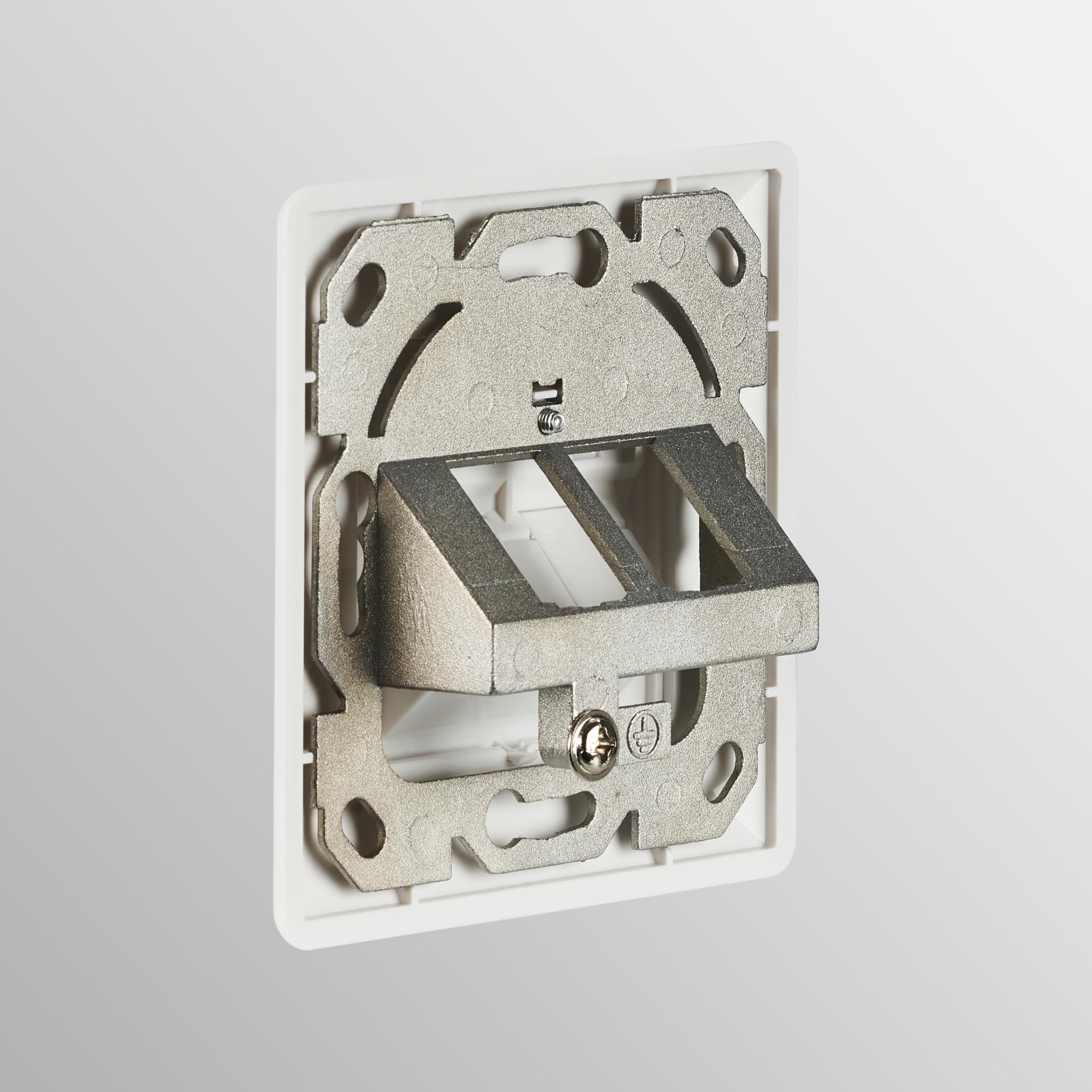 efb-kupferverkabelung-netzwerkdose-2-fach-wei-keystone image 3
