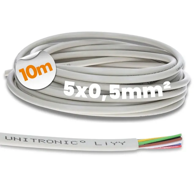 lapp-unitronic-liyy-steuerleitung-5x0-5-mm-10m-5-adrig image 1