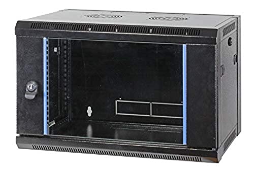 efb-flat-pack-19-wandgeh-use-6he-450mm-netzwerkschrank-ral9005 image 2
