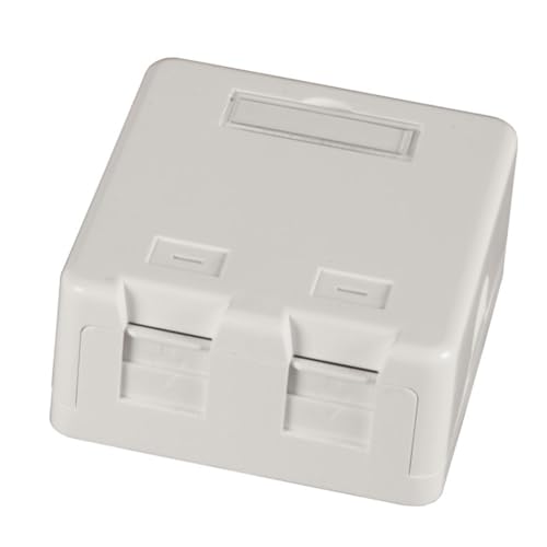 efb-elektronik-keystone-verteilerbox-aufputz-2-port-wei image 3