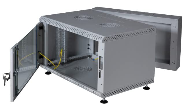 efb-netzwerk-und-serverschr-nke-19-zoll-wandgeh-use-9he-600mm-grau image 5