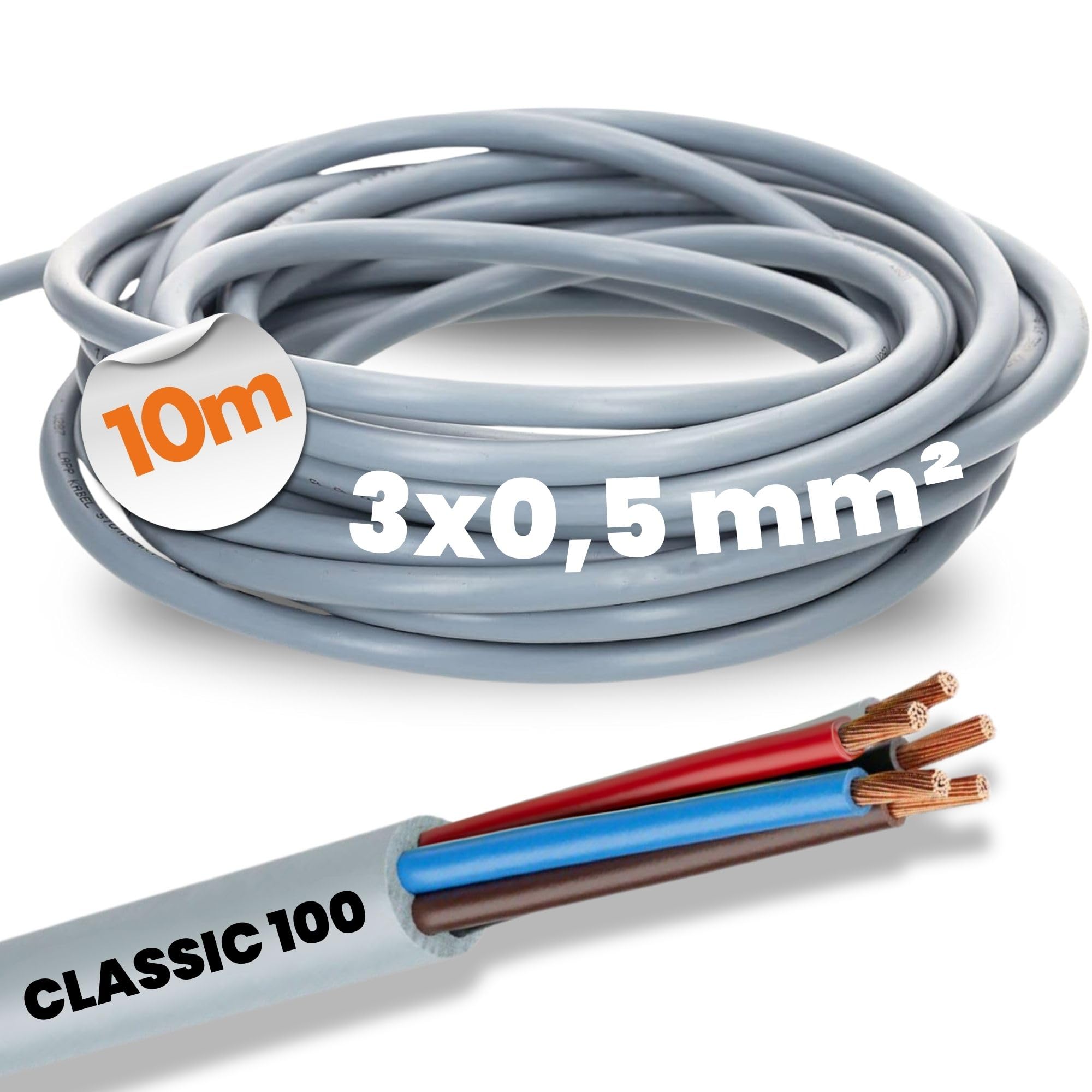 lapp-lflex-classic-100-steuerleitung-3x0-5-mm-10m-pvc-grau image 1