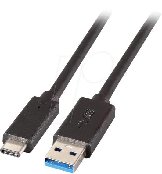efb-multimedia-k5282-3asw-0-5-usb-3-0-c-a-kabel-0-5-m-5-gbit-s image 1