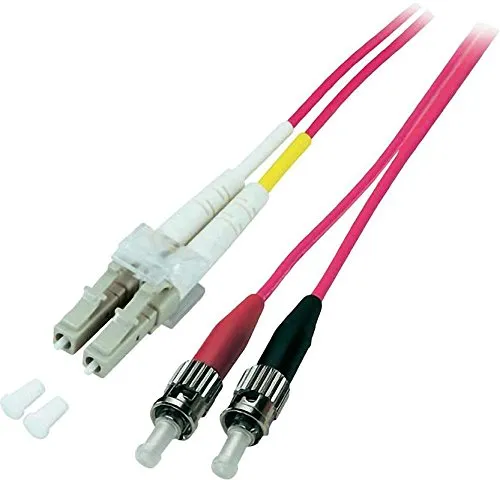 efb-elektronik-lc-st-lwl-kabel-7-5-m-om4-rosa image 1