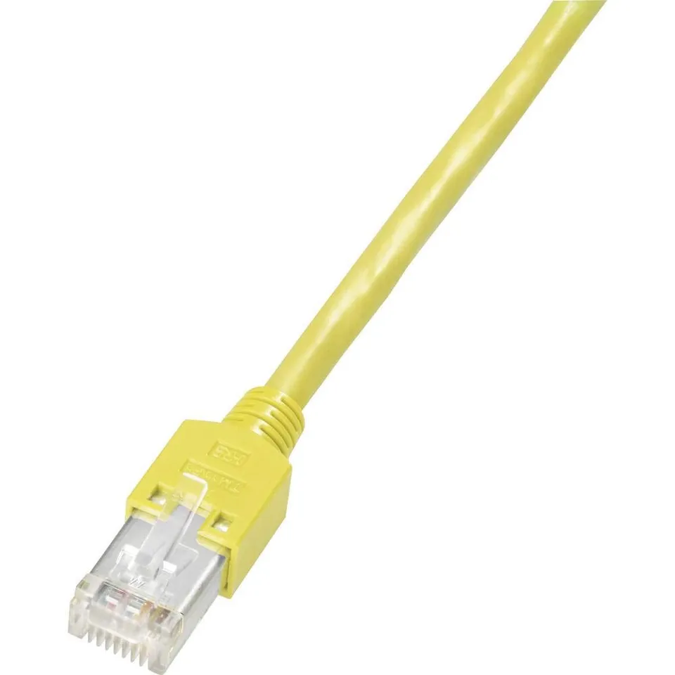 efb-elektronik-cat-5e-patchkabel-rj45-2-m-gelb-s-utp image 1