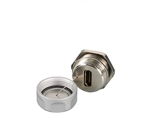efb-elektronik-hdmi-ip67-durchf-hrungskupplung-typ-a-kappe image 1