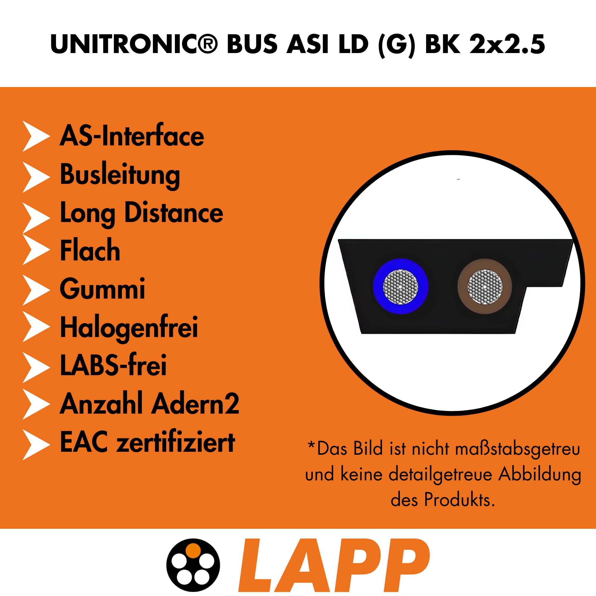 lapp-unitronic-bus-asi-ld-g-flachkabel-2x2-5-mm-schwarz-10-m image 3