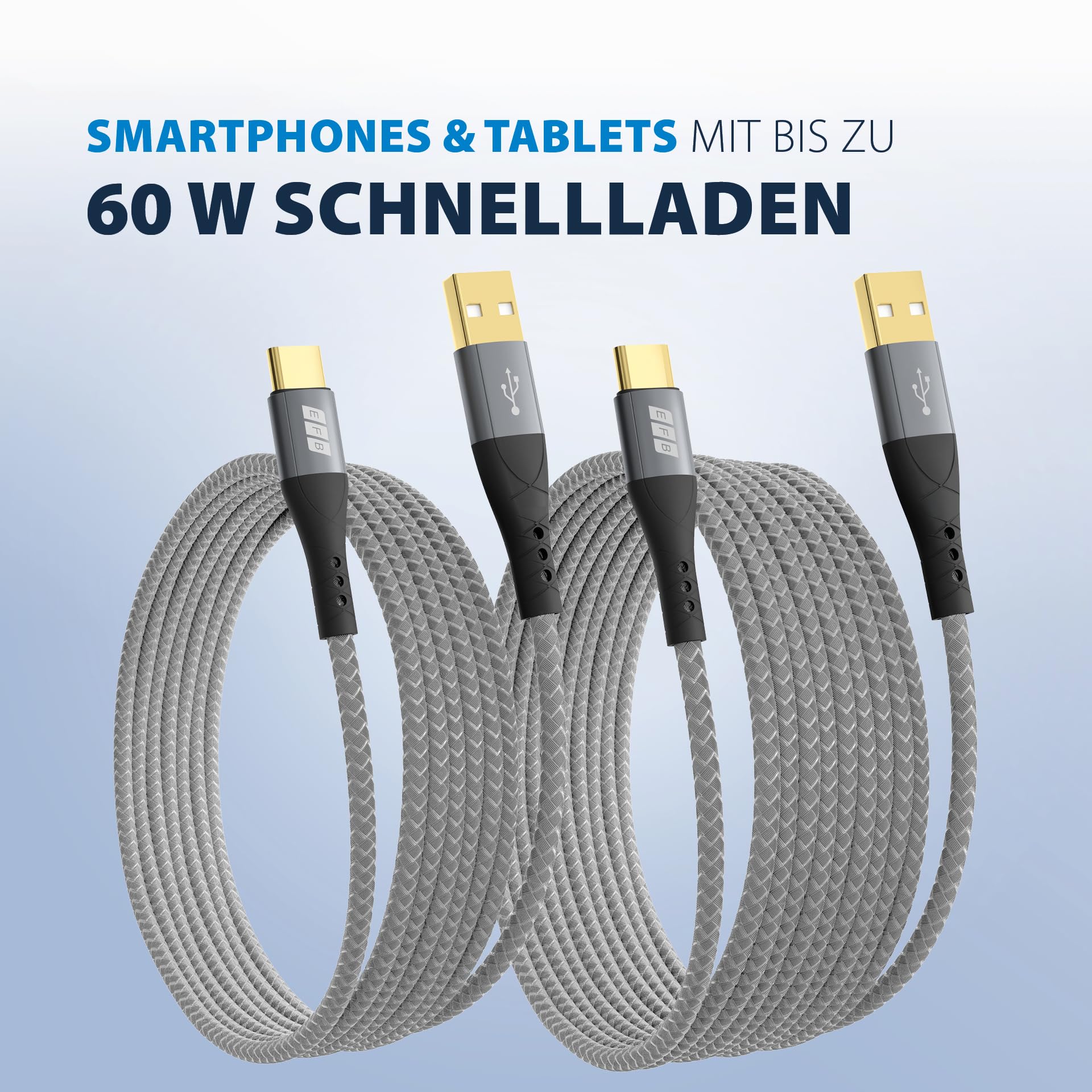 efb-elektronik-usb-a-usb-c-kabelset-2x3m-60w-grau image 5