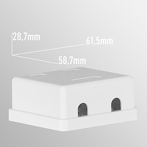 efb-kupferverkabelung-keystone-box-2-port-aufputz image 8