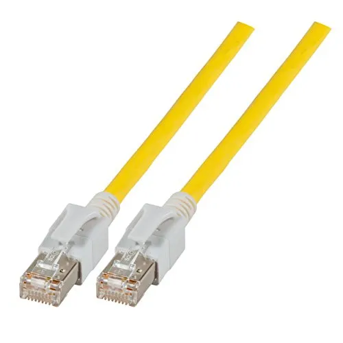 efb-elektronik-kupferverkabelung-dck1001ge-1-5-netzwerkkabel-1-5m-gelb-cat6a image 1