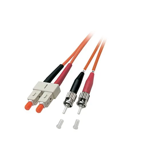 efb-elektronik-ecofiber-o6353-15-glasfaserkabel-st-sc-15m-om2 image 1