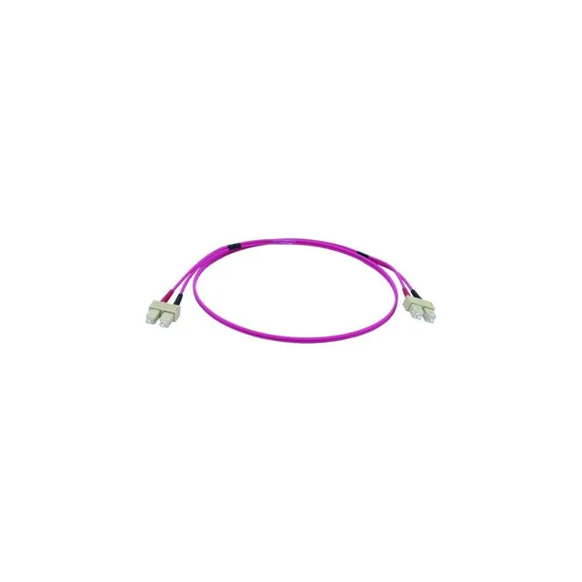 efb-elektronik-glasfaserkabel-o0318-2-sc-sc-2m-t-rkis image 1