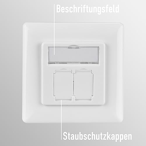 efb-kupferverkabelung-netzwerkdose-2-fach-wei-keystone image 8