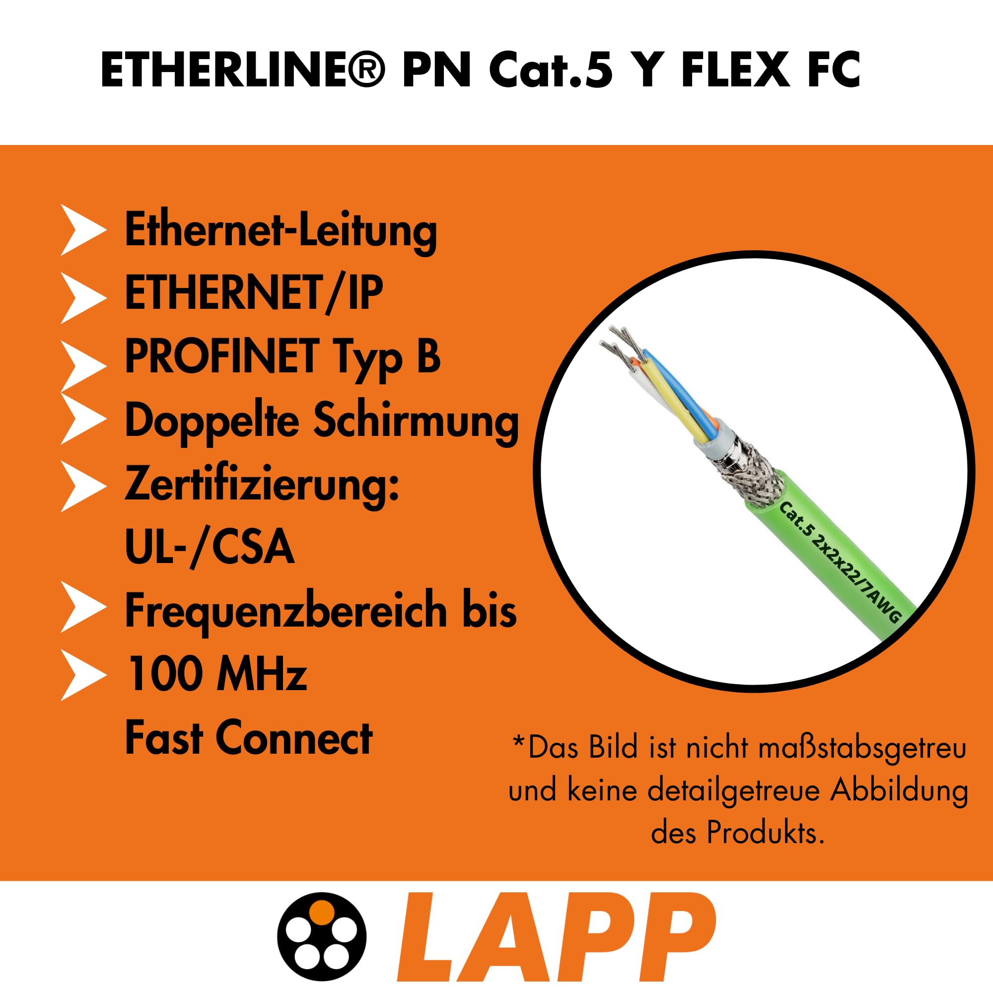 lapp-etherline-pn-cat-5e-lan-kabel-10m-typ-b-flex image 2