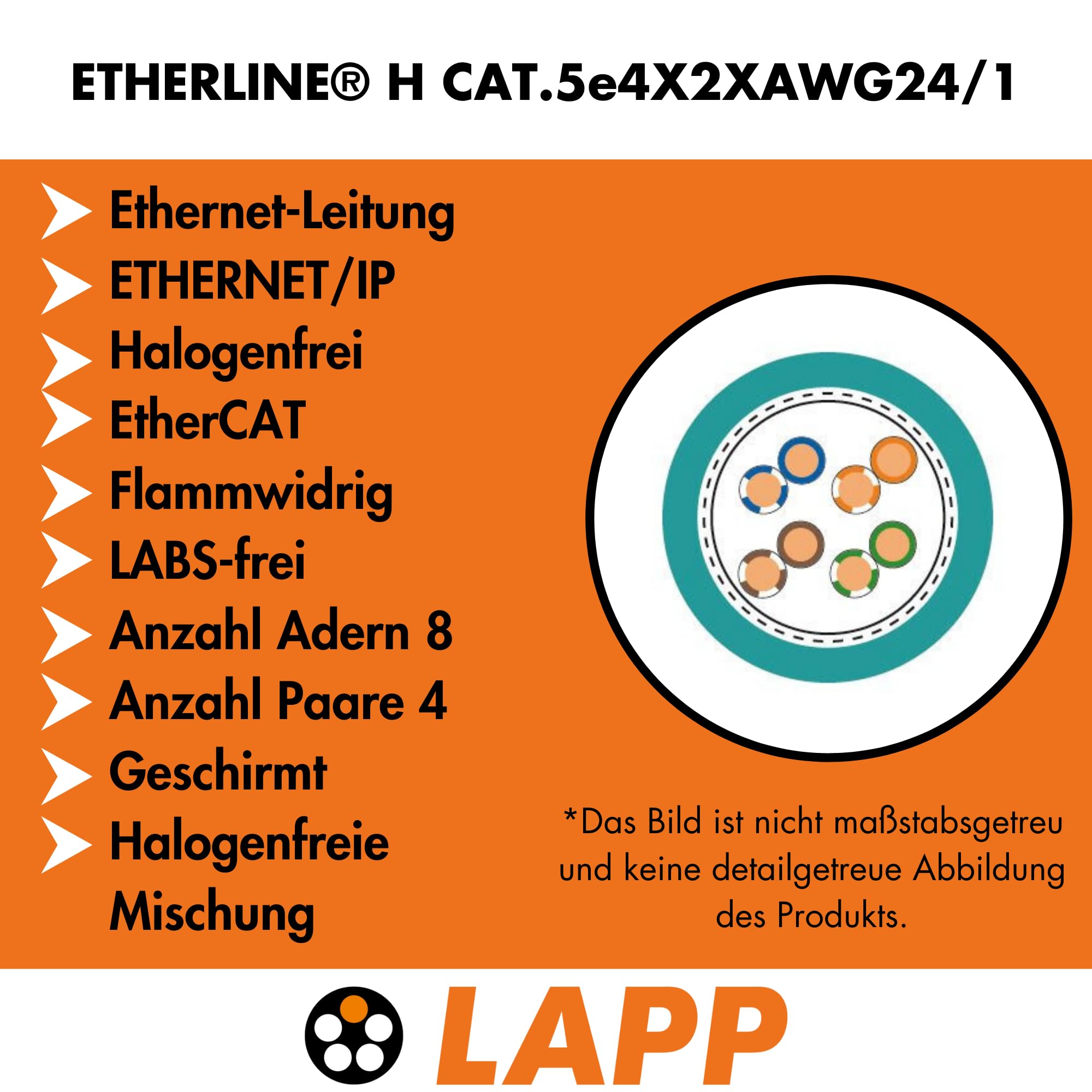 lapp-etherline-h-2170296-netzwerkkabel-10m-halogenfrei image 2