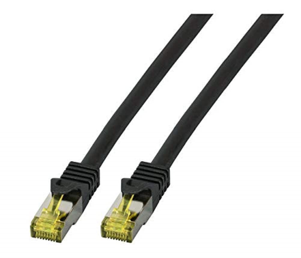 efb-elektronik-kupferverkabelung-cat-7-patchkabel-1-m-gelb image 6