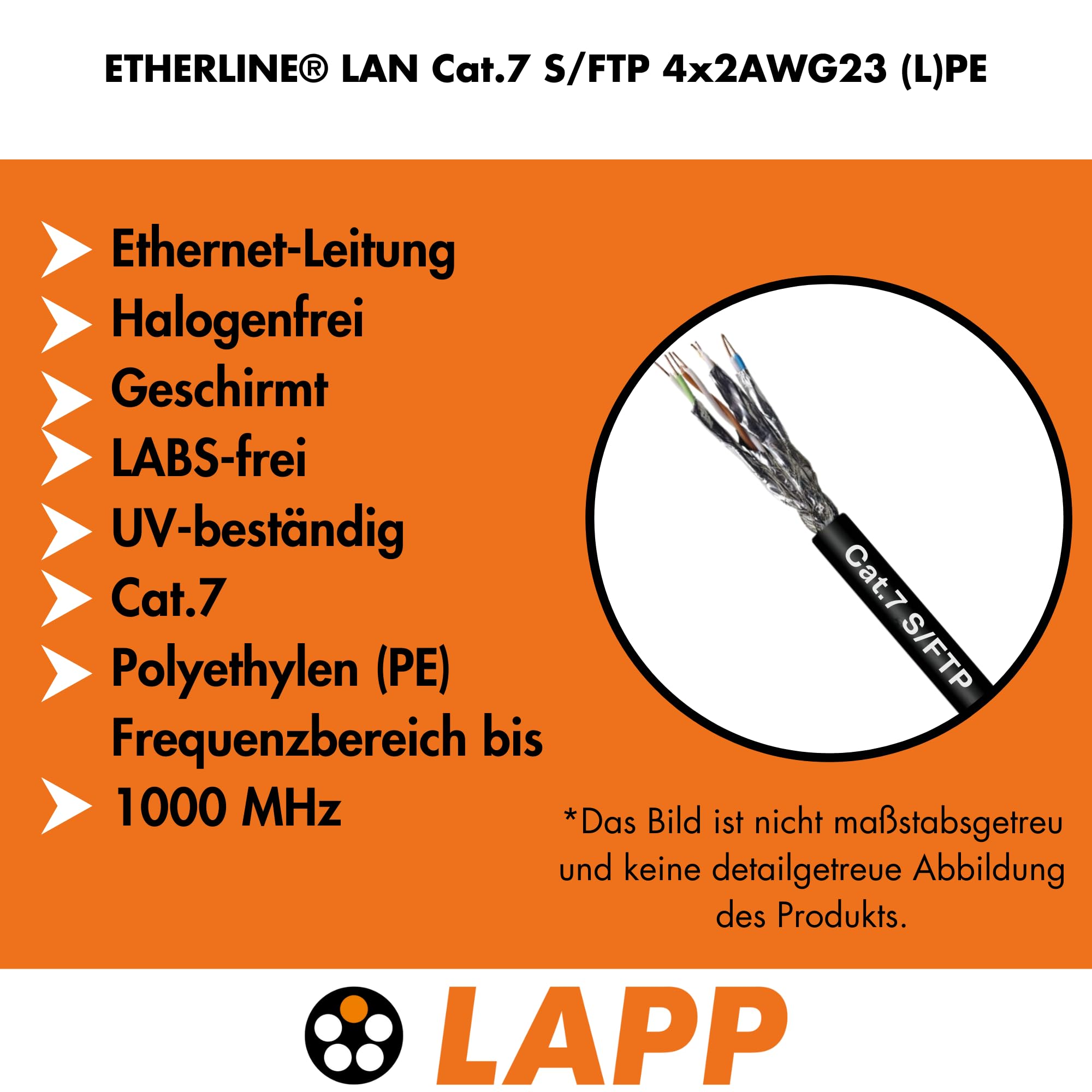 lapp-etherline-lan-cat-7-datenleitung-10m-s-ftp-au-en-pe image 2