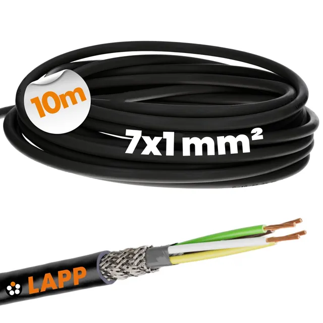 lapp-unitronic-liycy-7x1-steuerleitung-geschirmt-schwarz-10m image 1
