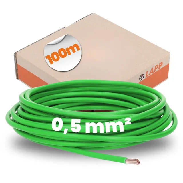 lapp-h05v-k-aderleitung-0-5-mm-gr-n-100-m-flexibel image 1