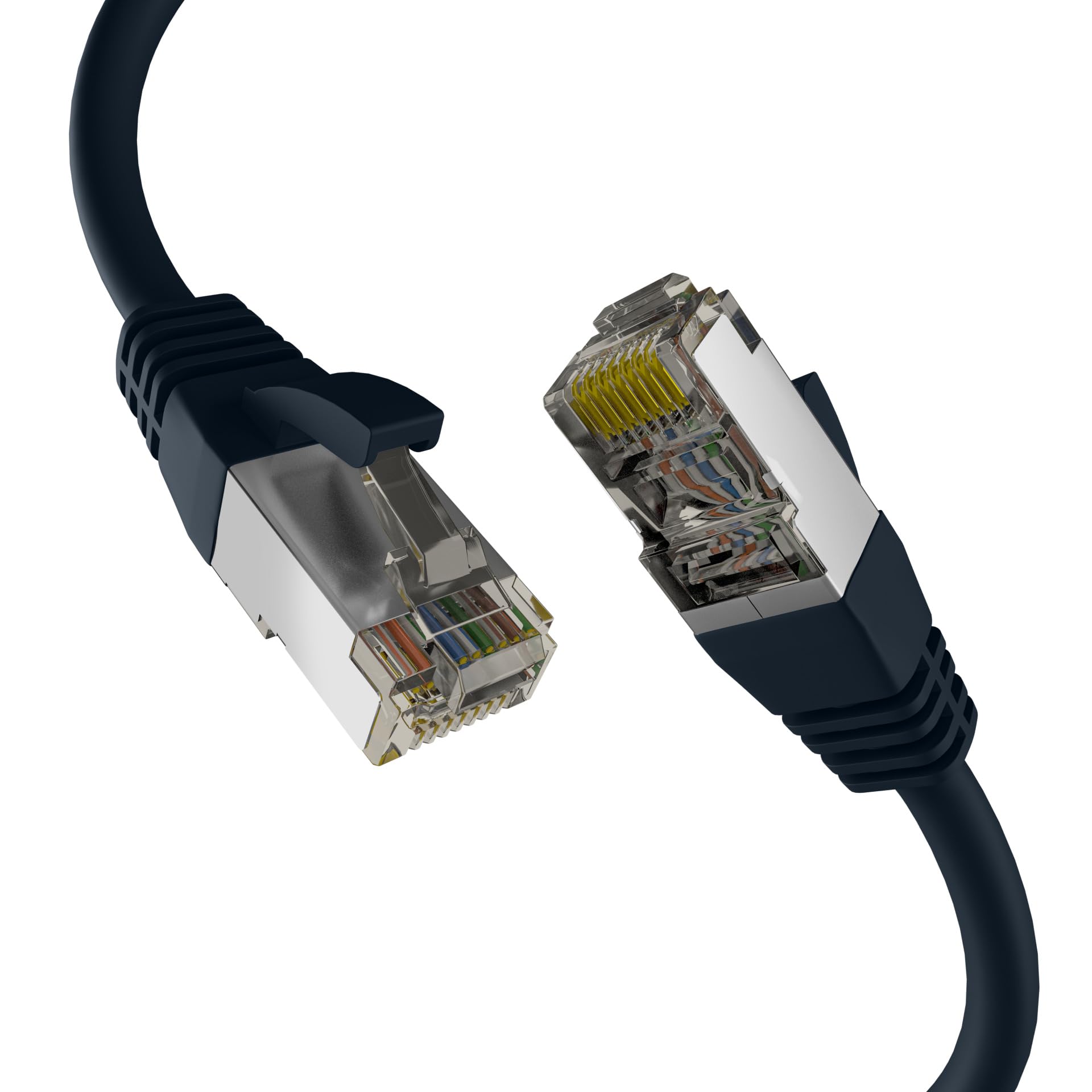 efb-kupferverkabelung-cat-8-patchkabel-0-5m-schwarz-s-ftp image 1