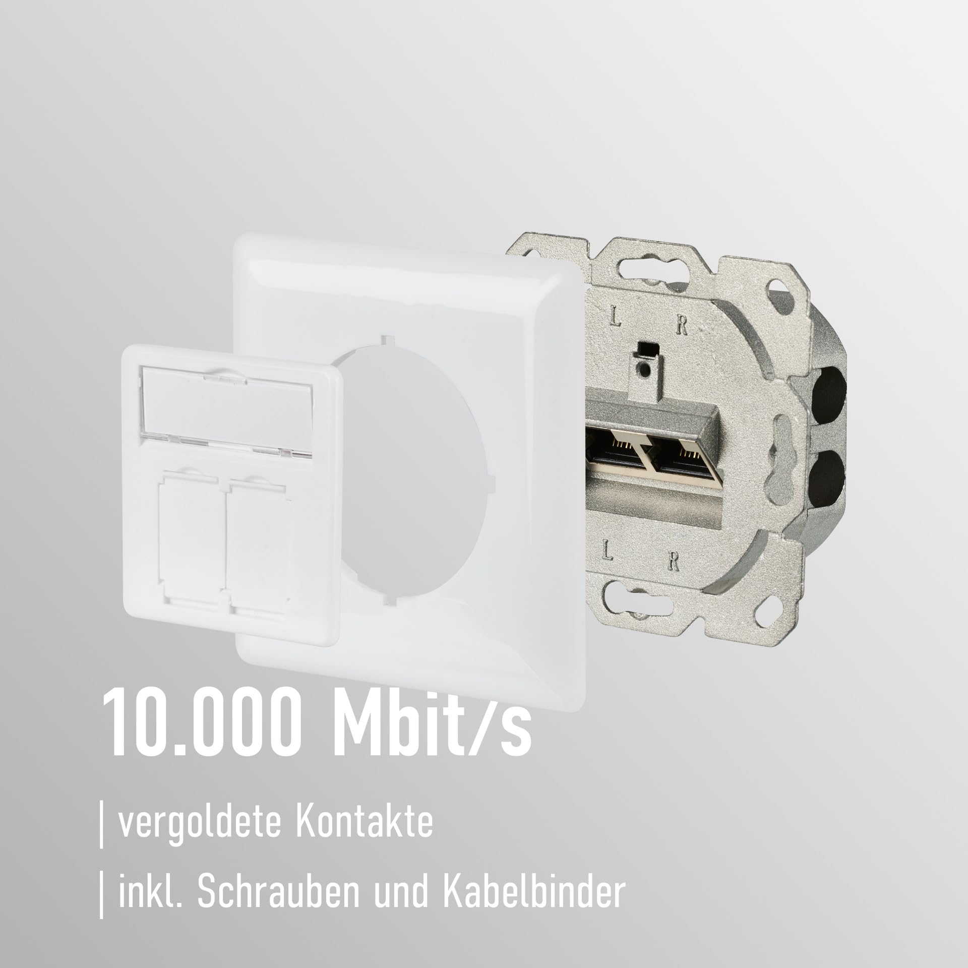 efb-kupferverkabelung-netzwerkdose-cat6a-2-fach-wei image 2