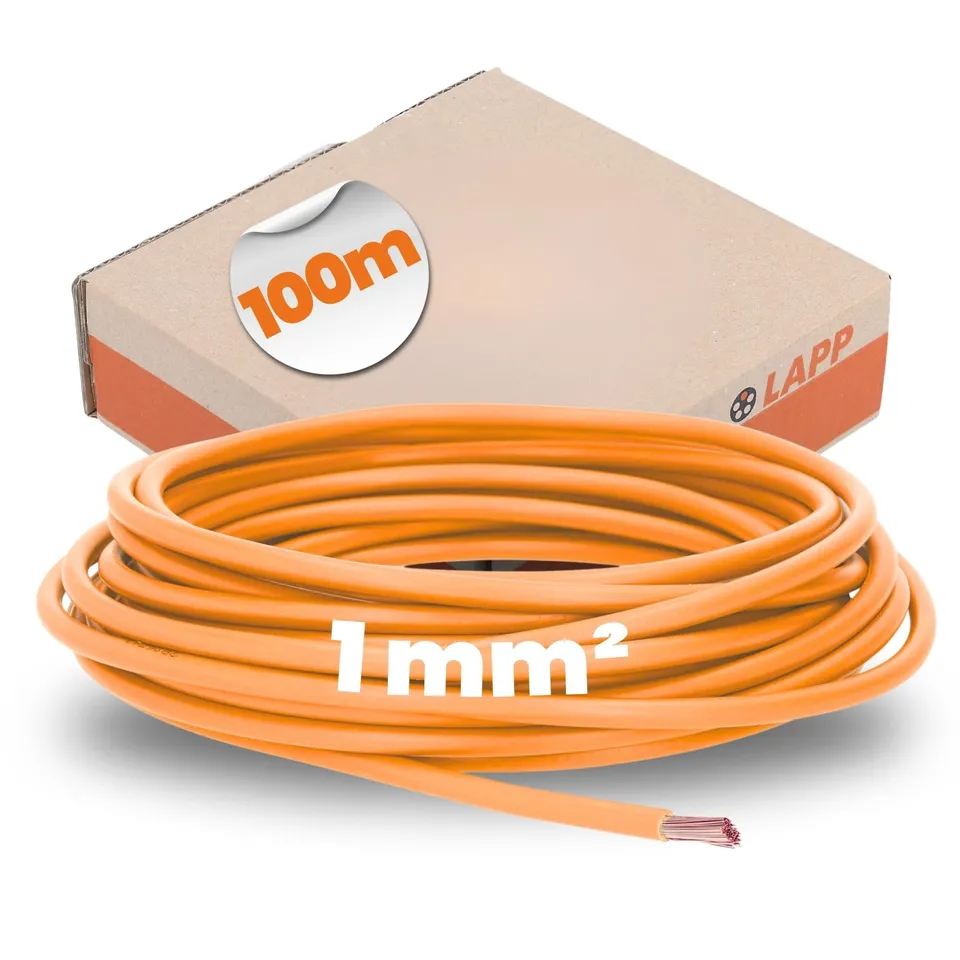 lapp-lflex-h05v-k-aderleitung-1-mm-orange-100-m image 1