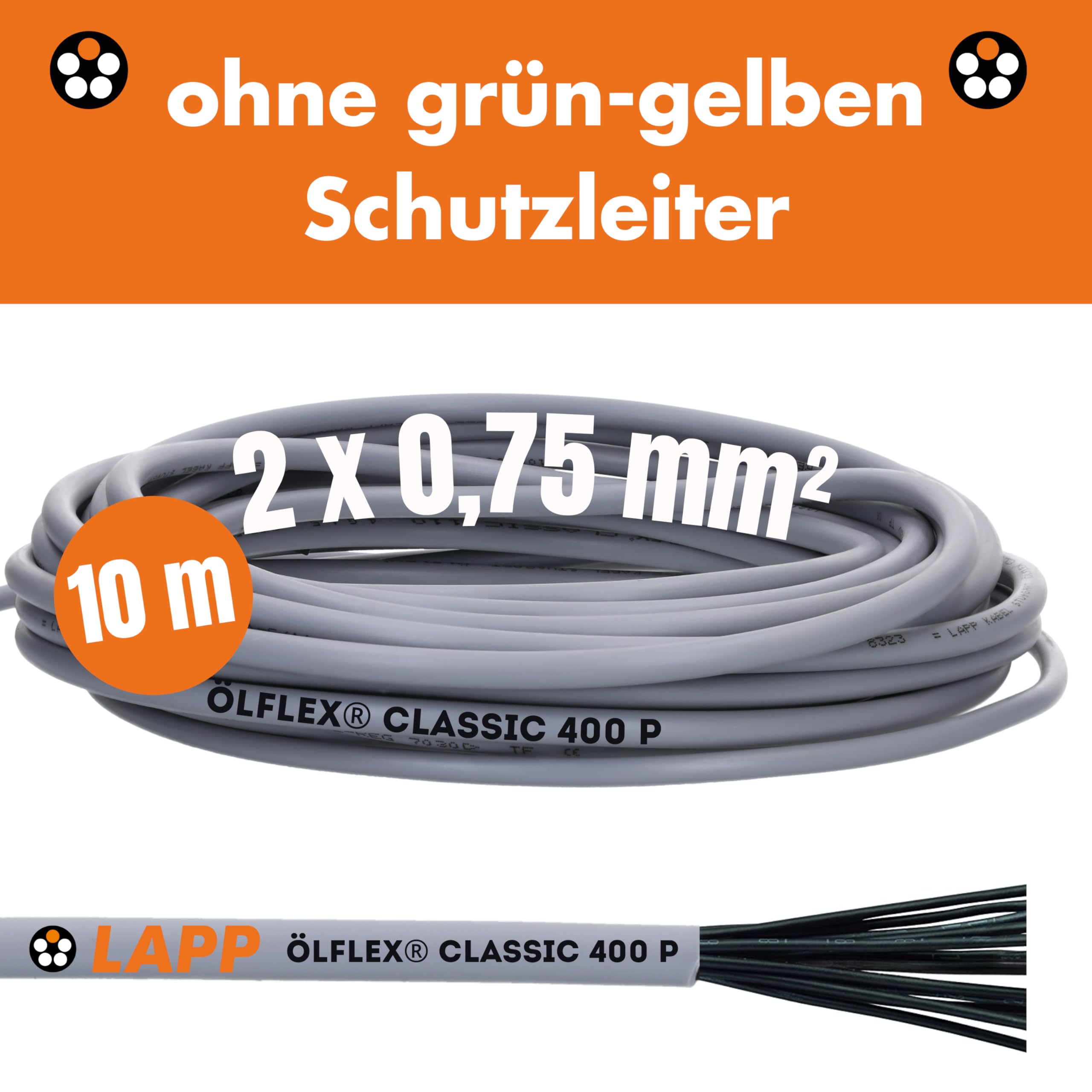 lapp-lflex-classic-400-p-steuerleitung-2x0-75-mm-10m-pur-grau image 2
