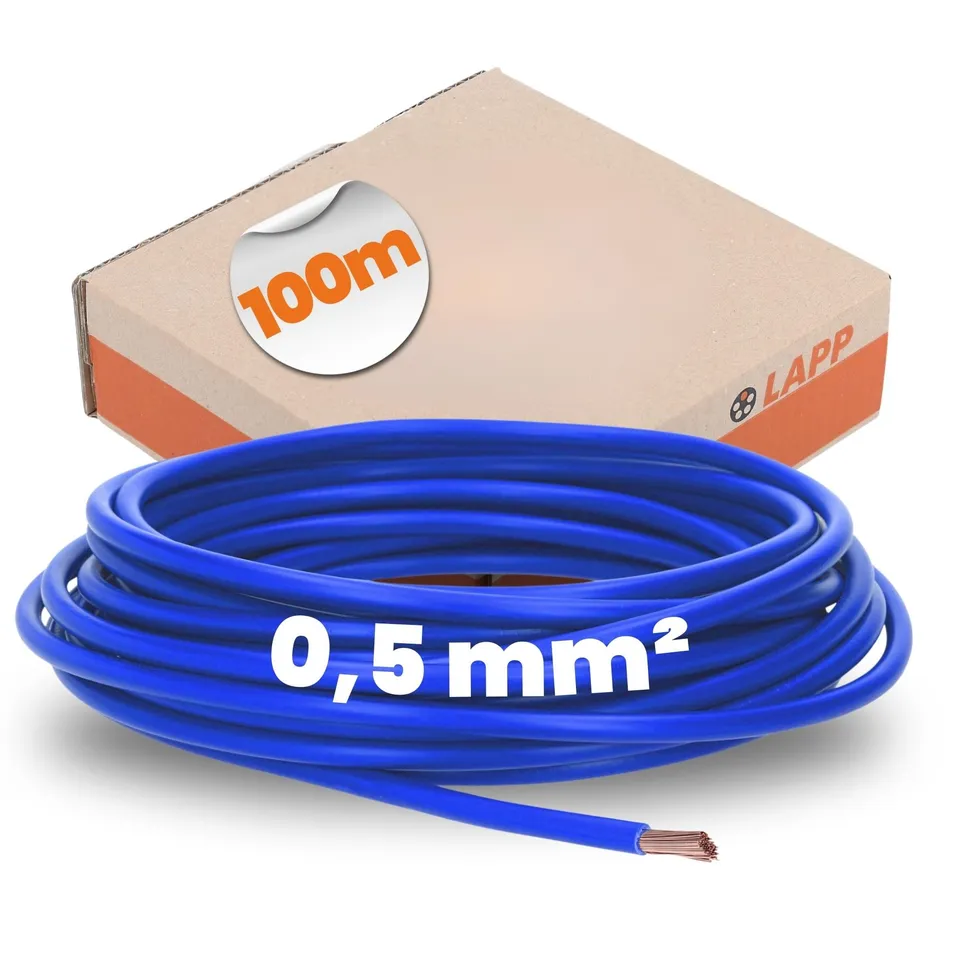 lapp-lflex-h05v-k-0-5-einzelader-100m-dunkelblau image 1