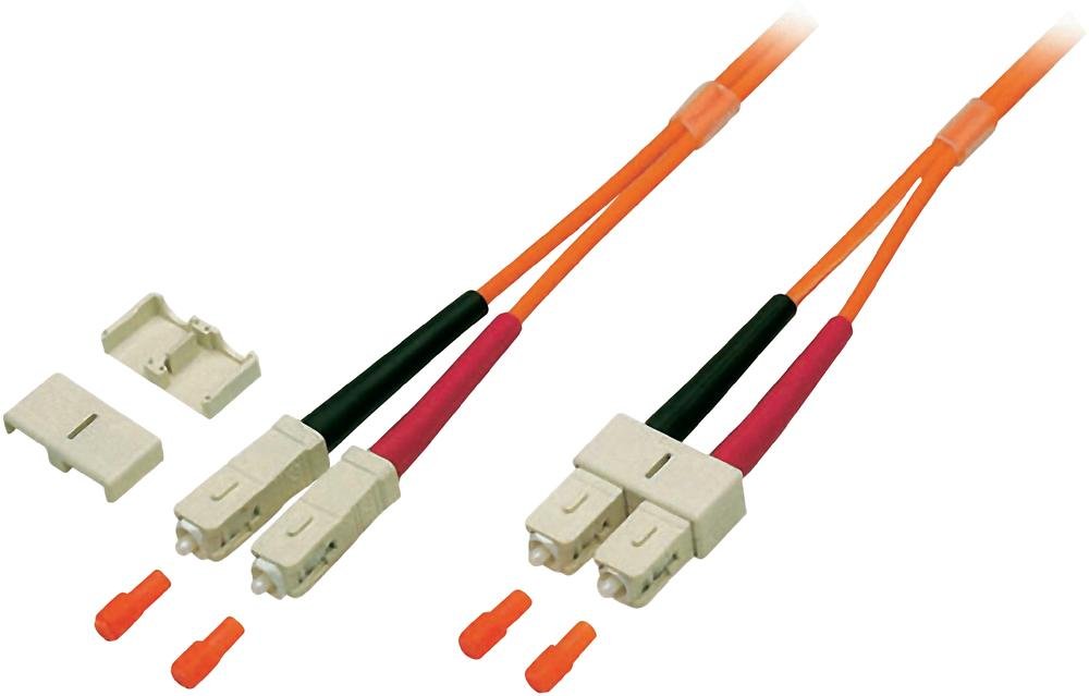 efb-elektronik-o6423-1-lwl-kabel-sc-duplex-1-m-om1 image 1