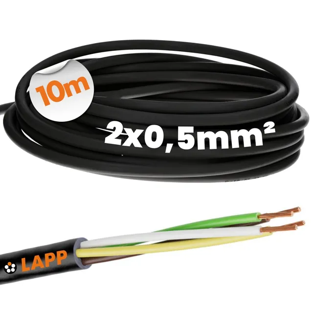 lapp-unitronic-liyy-steuerleitung-2x0-5-mm-10m-schwarz image 1